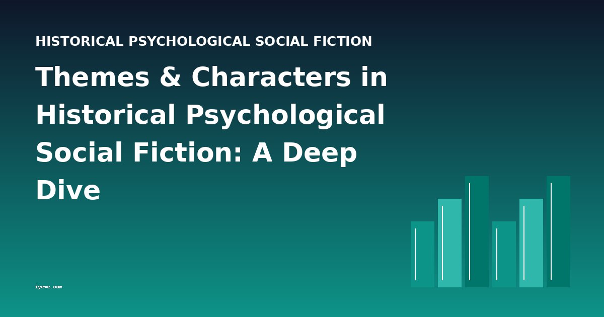 Themes & Characters in Historical Psychological Social Fiction: A Deep Dive