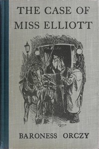 Cover of The case of Miss Elliott — Editi...