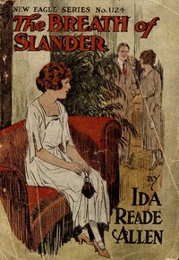 Cover of The breath of slander — Backgrou...