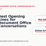 Best Opening Lines for Document Office Conversations